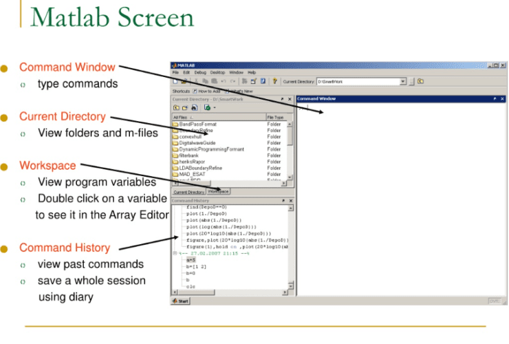 matlab screen