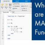 function در متلب