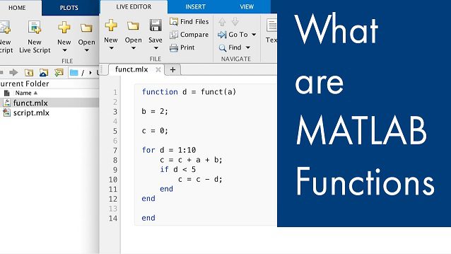 function در متلب