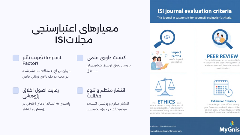 اعتبارسنجی مجلات ISI