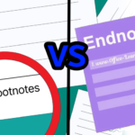 تفاوت بین پاورقی footnote و پی نوشت endnote چیست
