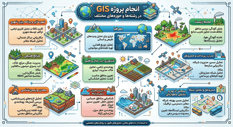 انجام پروژه gis